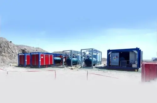 GESO -jevih 8 kompletov 350kW zračnih kompresorjev + 1500m3/h Sistemi generatorja dušika pomagajo Kitajski petrokemični industriji Xinjiang